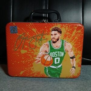 Jayson Tatum Boston Celtics Lunch Box Tin 2024 Panini NBA – Empty, Tin Only